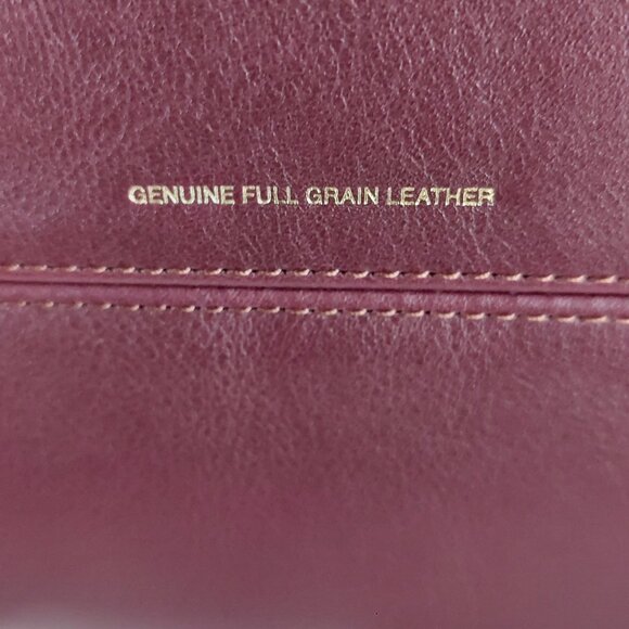 COACH Soft Empire Carryall Bag 40 - Merlot - Picture 6 of 11